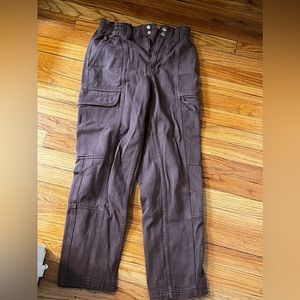 Brown cargo pants